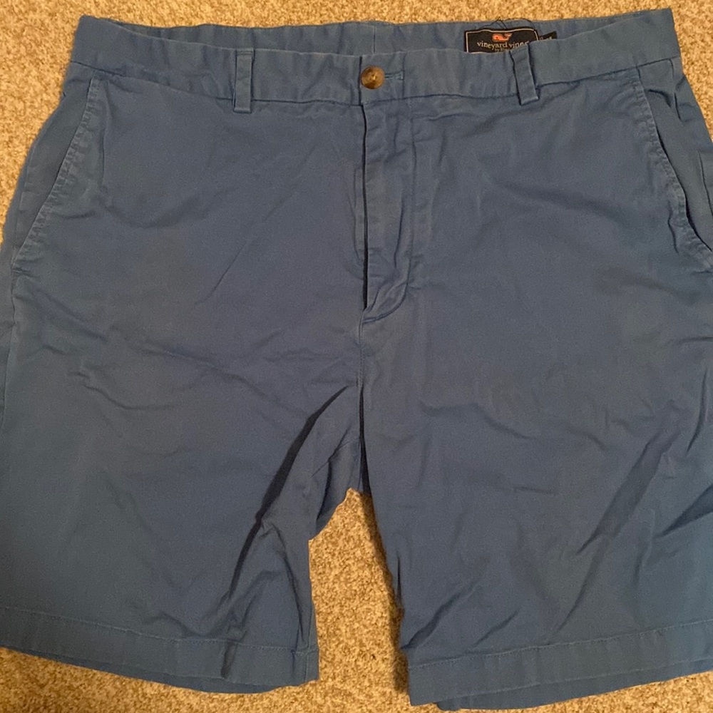 Vineyard vines blue cotton shorts size 38